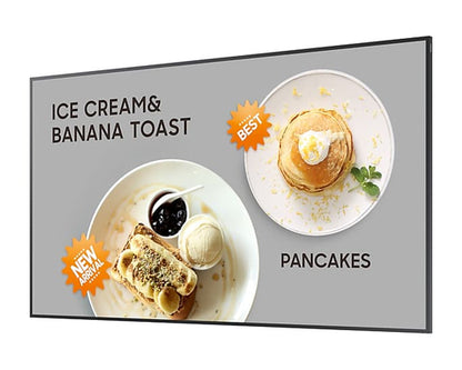 Samsung LH32QMCEBGCXUE Signage Display Digital signage flat panel 81.3 cm (32") LCD Wi-Fi 400 cd/m² Black Tizen 7.0