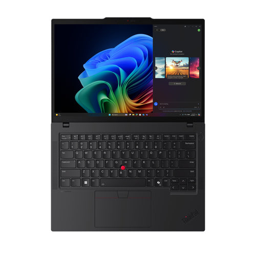 Lenovo ThinkPad T14 Gen 6 (AMD) Copilot+ PC AMD Ryzen AI 7 PRO 350 Laptop 35.6 cm (14") Touchscreen WUXGA 32 GB DDR5-SDRAM 512 GB SSD Wi-Fi 7 (802.11be) Windows 11 Pro French Black