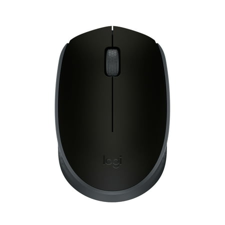 Logitech M170 Wireless Mouse for PC  Mac  Laptop  2.4 GHz with USB Mini Receiver  Black