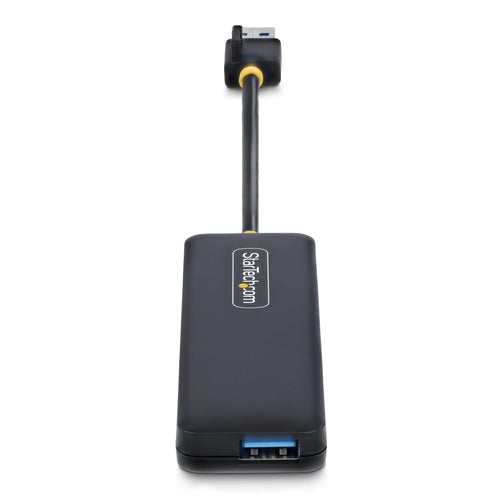 StarTech.com 4-Port USB-A Hub, 5Gbps, Bus Powered, Small Travel Mini USB Hub, Multi-Port USB 3.0 Splitter, Portable USB Hub, Overcurrent Protection (OCP)
