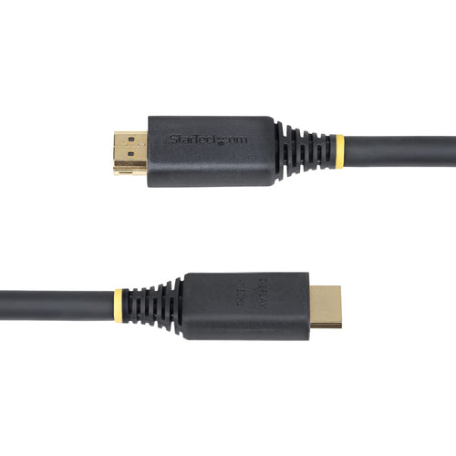 StarTech.com 30ft (9.1m) Active High Speed HDMI Cable, 4K 60Hz/1440p 144Hz, HDR10/HDCP 2.2/ARC, 18Gbps, UHD HDMI 2.0 Cord for TV/Monitor/Display, TPE Jacket