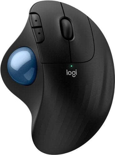 Logitech M575 Wireless Trackball Mouse: USB-A, Bluetooth & Radio Frequency Connection