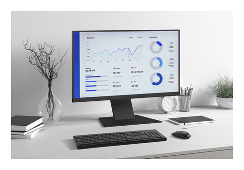 Kensington KM270 EQ Rechargeable Desktop Set – Wireless, US English