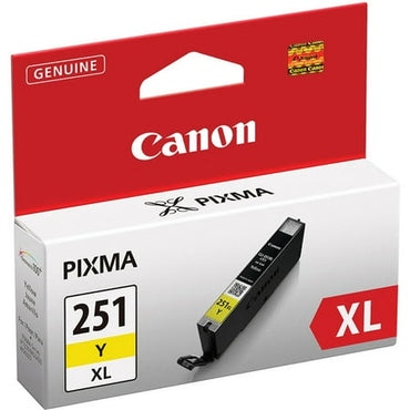 Canon 6451B001 (CLI-251XL)  High-Yield Ink  11 mL  Yellow