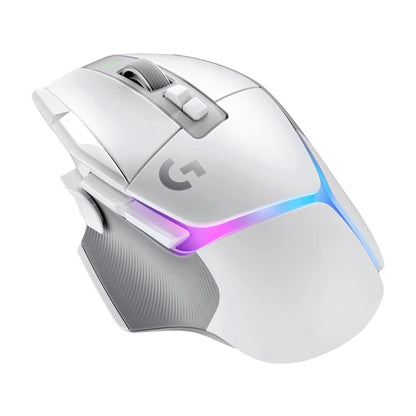 Logitech - G502 X PLUS LIGHTSPEED Wireless Optical Gaming Mouse with HERO 25K Sensor - Wireless - White