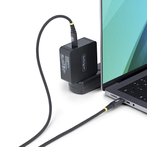 StarTech.com 6ft (1.8m) USB-C Charging Cable, Durable and Ultra-Flexible, 240W (5A) PD EPR, USB 2.0 Laptop Charger Cable, USB-IF Certified, Rugged USB-C Charging Cord