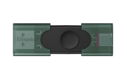 Kingston Technology DataTraveler 128GB USB-A + USB-C 3.2 Gen 1 DuoG2