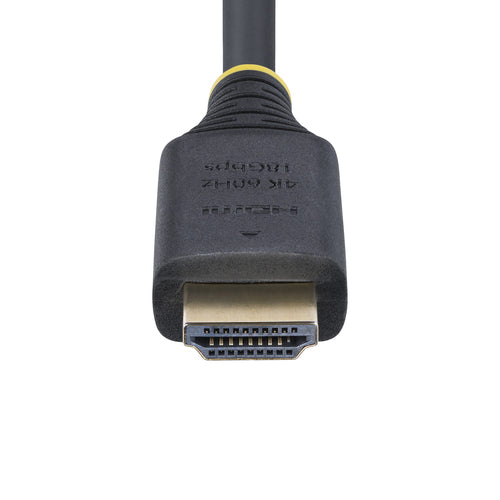StarTech.com 15ft (4.5m) Premium Certified High Speed HDMI Cable, 4K 60Hz/1440p 144Hz, HDR10/HDCP 2.2/ARC, 18Gbps, UHD HDMI 2.0 Cord for TV/Monitor/Display, TPE Jacket