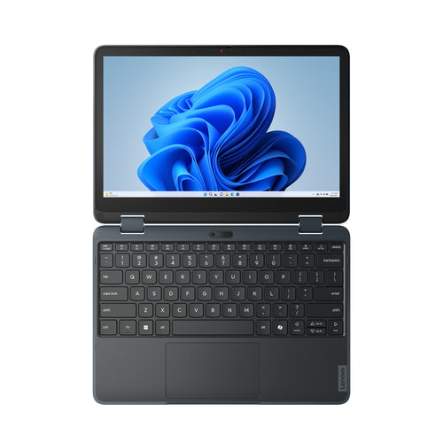 Lenovo 300w 2-in-1 Gen 5 Intel® N N150 Hybrid (2-in-1) 29.5 cm (11.6") Touchscreen HD 8 GB LPDDR5-SDRAM 128 GB SSD Wi-Fi 6E (802.11ax) Windows 11 Pro English Grey