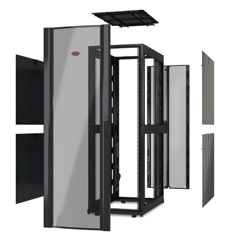 APC NetShelter SX 42U Freestanding rack Black
