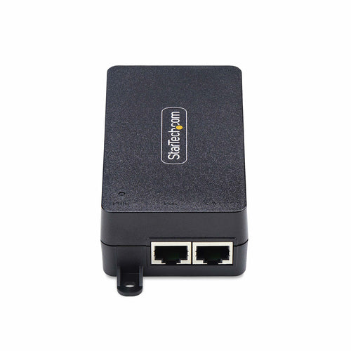 StarTech.com 1-Port Gigabit PoE+ Injector, 10M/100M/1G Ethernet, PoE/PoE+ (802.3af/802.3at), 30W Power Budget, Wall Mountable, Unmanaged Inline Power Over Ethernet - TAA