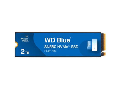 WD Blue 2TB SN580 NVMe SSD  Internal Solid State Drive - WDS200T3B0E-00CHF0