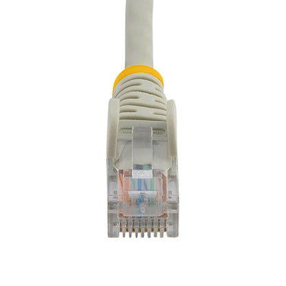 StarTech.com Cat5e patch cable with snagless RJ45 connectors – 50 ft, gray