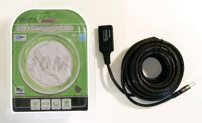 Plugable Technologies USB2-10M USB cable USB 2.0 USB A Black