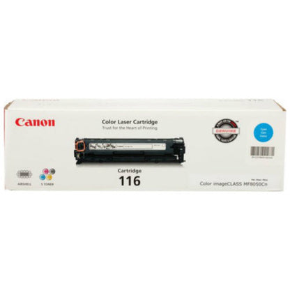 Canon CRG116 Toner Cartridge - Laser - Cyan