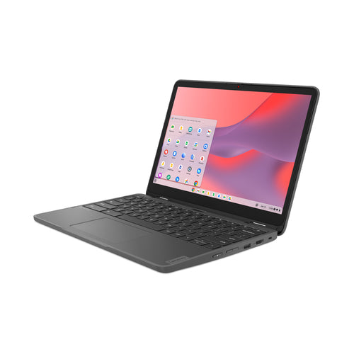 Lenovo 500e Yoga Chromebook Gen 4 N200 31 cm (12.2") Touchscreen WUXGA 8 GB LPDDR5-SDRAM 64 GB eMMC Wi-Fi 6E (802.11ax) ChromeOS Grey