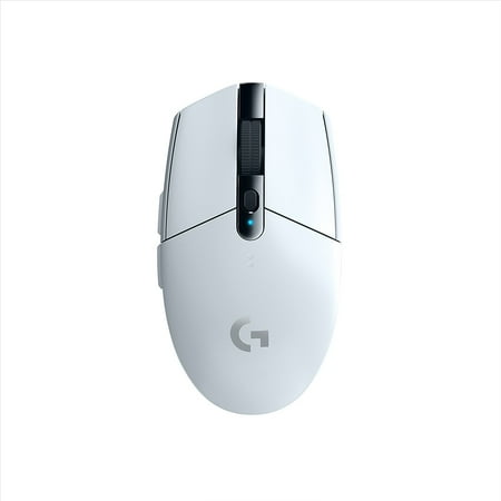 Logitech G305 LIGHTSPEED Wireless Gaming Mouse  HERO Sensor  12 000 DPI  Lightweight  6 Programmable Buttons  250h Battery  On-Board Memory  Compatible with PC  Mac - White