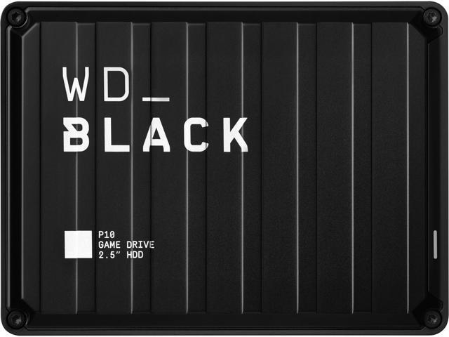 WD_BLACK 4TB P10 Game Drive USB 3.2 Gen 1  2.5  Portable External Hard Drive HDD  Compatible with Playstation  Xbox  PC  & Mac  Black - WDBA3A0040BBK-WESN