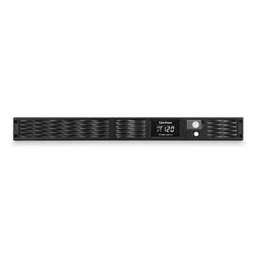 CyberPower PR500LCDRT1U uninterruptible power supply (UPS) Line-Interactive 0.5 kVA 400 W 7 AC outlet(s)
