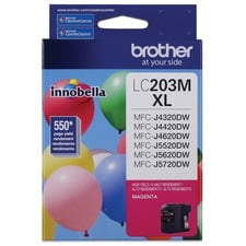 Brother LC203 Magenta Ink Cartridge High Yield (LC203MS) 1106361