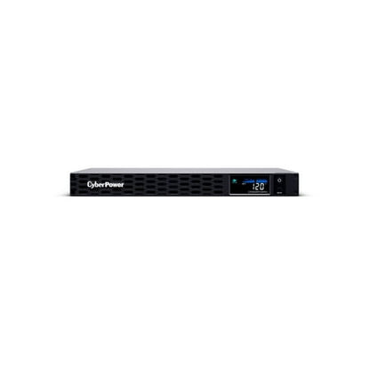 CyberPower PFC Sinewave CP1500PFCRM1U 1500VA Rack-mountable UPS - 1U Rack-mountable - AVR - 8 Hour Recharge - 1.60 Minute Stand-by - 120 V AC Input - 120 V AC Output - Sine Wave - Serial Port - USB -