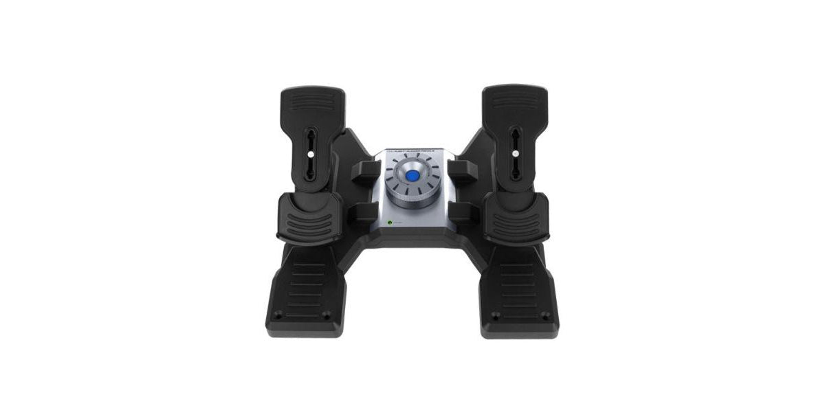 Saitek Pro Flight Rudder Pedals for PC - Cable - USB - PC