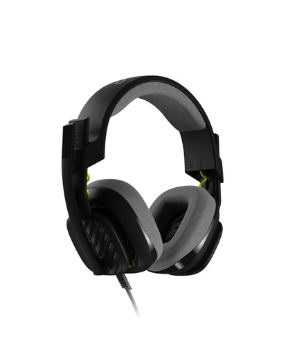 ASTRO A10 Gaming Headset Gen 2 Wired Headset - Over-ear gaming headphones with flip-to-mute microphone  32 mm drivers  compatible with PlayStation  PC  Black