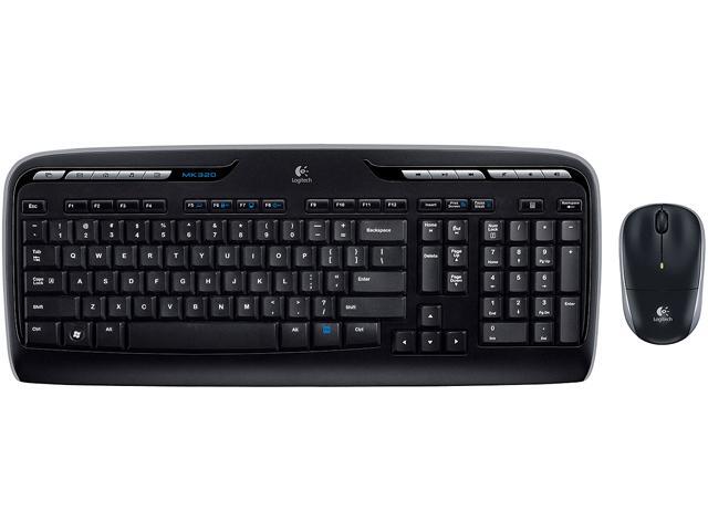 Logitech Wireless Desktop MK320 Keyboard and Mouse