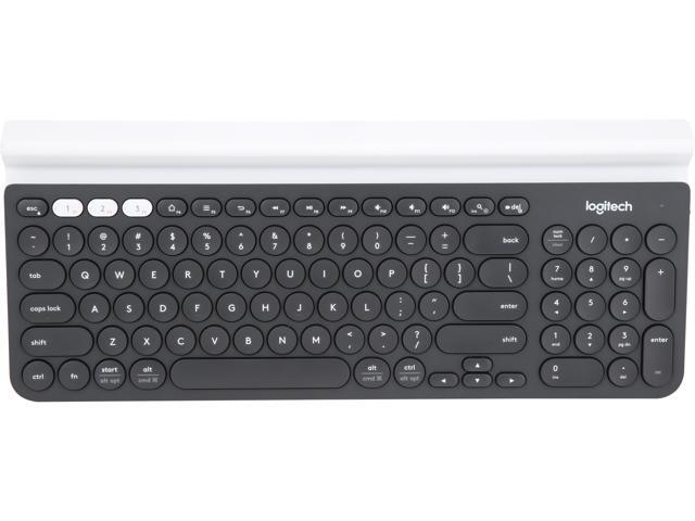 Logitech K780 Multi-Device Wireless Keyboard for Windows  Apple  Android or Chrome  Wireless 2.4GHz  Bluetooth  Smartphone and Tablet Cradle  Quiet  compatible with PC  Mac  Laptop