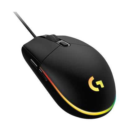 Logitech G203 LIGHTSYNC Gaming Mouse  8 000 DPI  Black