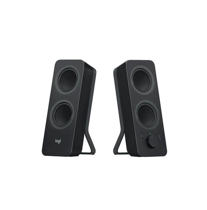 Logitech Z207 2.0 Stereo Computer Speakers  Black