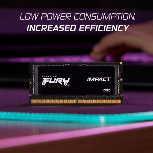 Kingston Technology FURY 32GB 6000MT/s DDR5 CL38 SODIMM (Kit of 2) Impact XMP