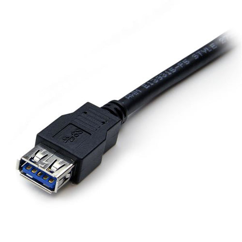 StarTech.com 2m Black SuperSpeed USB 3.0 Extension Cable A to A - M/F