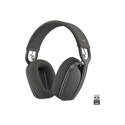 Logitech Zone Vibe Wireless Graphite Color Headset for Business - UC Version