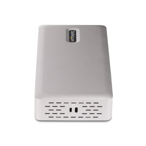 StarTech.com Universal USB4 & Thunderbolt 4 Docking Station, Quad Display on Windows, Dual Display on MacBook, HDMI DP Dock with 98W Laptop Charging