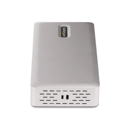 StarTech.com Universal USB4 & Thunderbolt 4 Docking Station, Quad Display on Windows, Dual Display on MacBook, HDMI DP Dock with 98W Laptop Charging