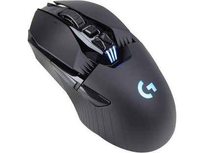 Logitech G903 LIGHTSPEED Wireless Gaming Mouse w/ HERO 25K Sensor  140+ Hour with Rechargeable Battery and LIGHTSYNC RGB. POWERPLAY Compatible  Ambidextrous  107g+10g Optional  25 600 DPI