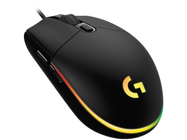 Logitech G203 LIGHTSYNC Gaming Mouse  8 000 DPI  Black