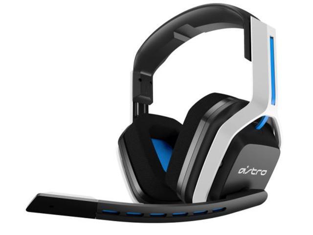 ASTRO Gaming A20 Wireless Headset Gen 2 for PlayStation 5  PlayStation 4  PC & Mac - White/Blue