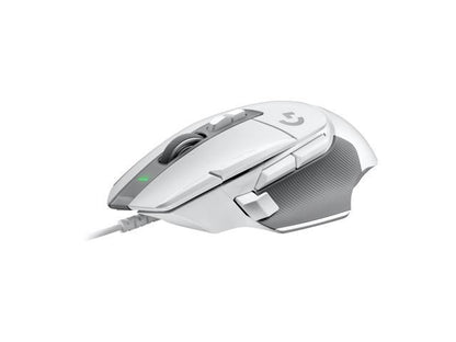 Logitech - G502 X Wired USB Optical Gaming Mouse with HERO 25K Sensor - Wired - White