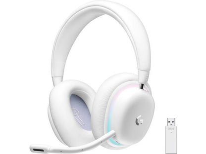 Logitech - G735 Aurora Collection Wireless Gaming Headset for PC, Mobile - White Mist