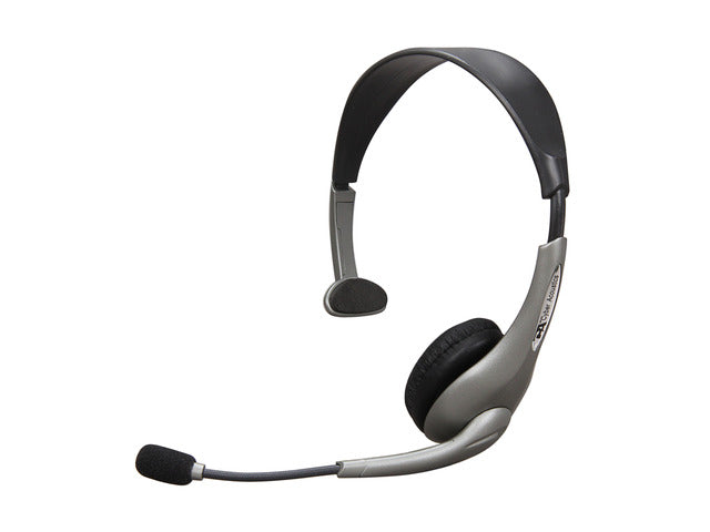 Cyber Acoustics AC-840 USB Mono Headset Internet Communication & Boom Mic AC840