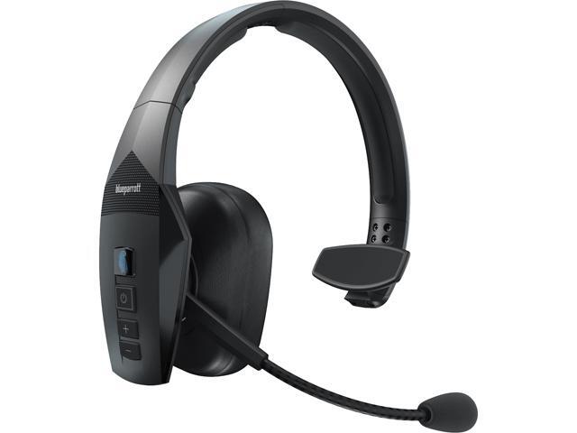 BlueParrott - B550-XT Wireless Bluetooth Mono Headset with 96% Noise-Cancelling Microphone and 100% Voice Control - Black