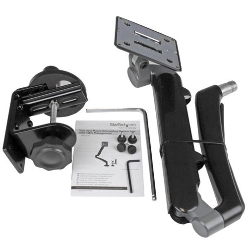 StarTech.com Single Desk-Mount Monitor Arm - Full Motion Articulating - Steel