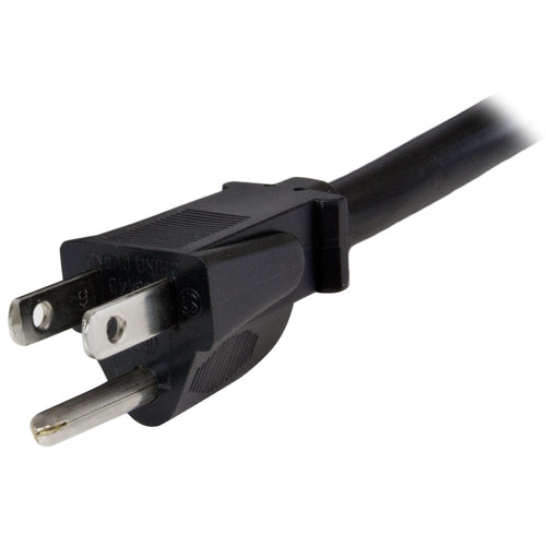 StarTech.com 6ft (1.8m) Heavy Duty Power Cord, NEMA 5-15P to C19 AC Power Cord, 15A 125V, 14AWG, Computer Power Cord, Heavy Gauge Power Cable for PDUs and Network Equipment, NEMA 5-15P to IEC 60320 C19 Power Cord