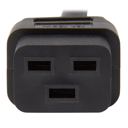 StarTech.com 6ft (1.8m) Heavy Duty Power Cord, NEMA 5-15P to C19 AC Power Cord, 15A 125V, 14AWG, Computer Power Cord, Heavy Gauge Power Cable for PDUs and Network Equipment, NEMA 5-15P to IEC 60320 C19 Power Cord