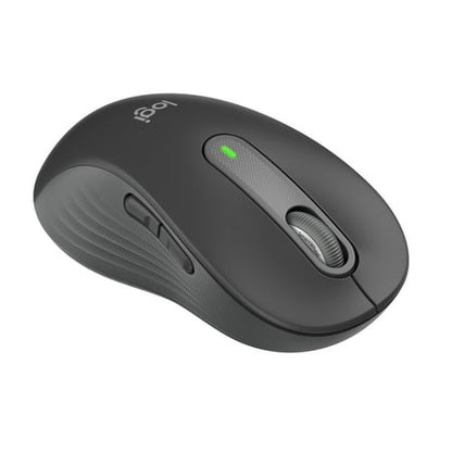 Logitech Signature M650 L Left Full Size Wireless Mouse - For Large Sized Hands  2-Year Battery  Silent Clicks  Customizable Side Buttons  Bluetooth  Graphite