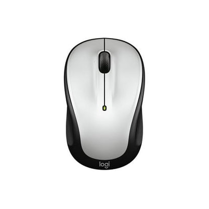 Logitech M325s - Mouse - optical - 5 buttons - wireless - 2.4 GHz - USB Logitech Unifying receiver - pale gray
