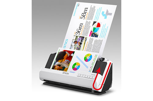 Epson DS-C330 Sheet-fed scanner Black, Grey