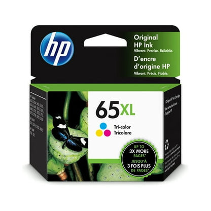 HP 65XL Tri-color Original Ink Cartridge  ~300 pages  N9K03AN#140